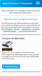 Mobile Screenshot of manutention-et-transport.be